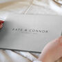 Simple Personalised Wedding Guest Book, thumbnail 2 of 5