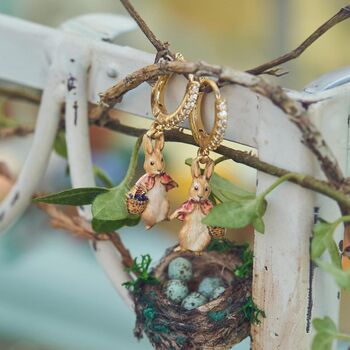 Fable England X Peter Rabbit Cotton Tail Earrings, 2 of 7