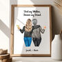 Personalised Mother And Daughter Print Gift, thumbnail 1 of 6