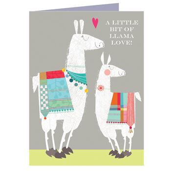 Llama Love Mini Card, 2 of 4