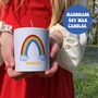 Personalised Crochet Rainbow Candle, thumbnail 2 of 3