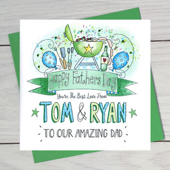 Dad Fathers Day Card, 4 of 4