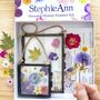 Pressed Flower Botanical Craft Kit For Kids And Adults, thumbnail 1 of 10