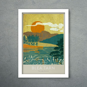 Blea Tarn Langdale Lake District Poster Print, 2 of 2