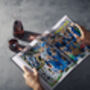 Chelsea In Europe Personalised Football Gift Stamford Bridge Newspaper History Book, thumbnail 4 of 9