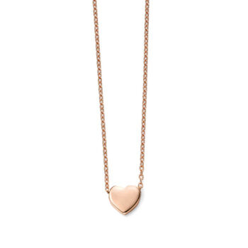 9ct Gold Dainty Heart Necklace, 7 of 7