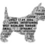 Personalised Dog Word Cloud Print, thumbnail 10 of 12