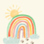 Pet Loss Rainbow Bridge Sympathy Card, thumbnail 2 of 3