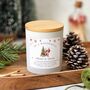 Christmas Candle Personalised Merry Christmas Present For Aunt And Uncle, thumbnail 6 of 9