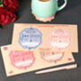 Personalised 'Rate A Date' Couples Coasters, thumbnail 4 of 5