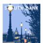 London Southbank Art Print, thumbnail 2 of 3