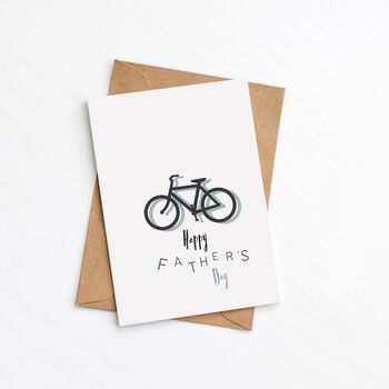 Bike Father's Day Card, Cycling Dad, 2 of 2