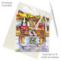 Fishing Pop Up Swing Greetings Card, thumbnail 4 of 5
