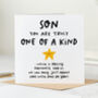 'Son You Are One Of A Kind' Card, thumbnail 1 of 2