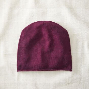 Fair Trade Soft Merino Unisex Slouch Beanie Hat, 5 of 12