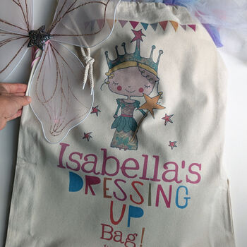 Personalised Let's Dress Up Toy Sack, 11 of 12