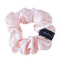 Silk Scrunchie Gift Box Hair Scrunchie Ponytail Holder Hairband Mulberry Silk Satin Luxurious Pink Cream Floral Hair Tie Multi Pack, thumbnail 8 of 11