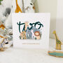 Safari Friends 2nd Birthday Card, thumbnail 2 of 2