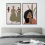 Set Of Three Abstract Black Women A3 Poster Print, thumbnail 7 of 12