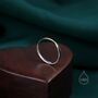 Mobius Ring With Partial Gold Coating, thumbnail 8 of 12