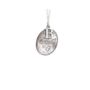 Queen Elizabeth Sixpence Sterling Silver Letter Pendant, thumbnail 4 of 10