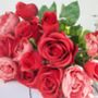 Red Rose Bouquet With Ranunculus, thumbnail 2 of 3