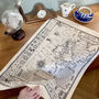 Shipping Forecast Map Tea Towel, thumbnail 5 of 11