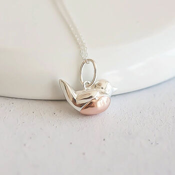 Robin Redbreast Necklace In Sterling Silver, 2 of 8