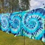 Adults Spiral Tie Dye Tshirt, thumbnail 9 of 12