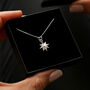 North Star Pendant Necklace In Sterling Silver, thumbnail 1 of 10
