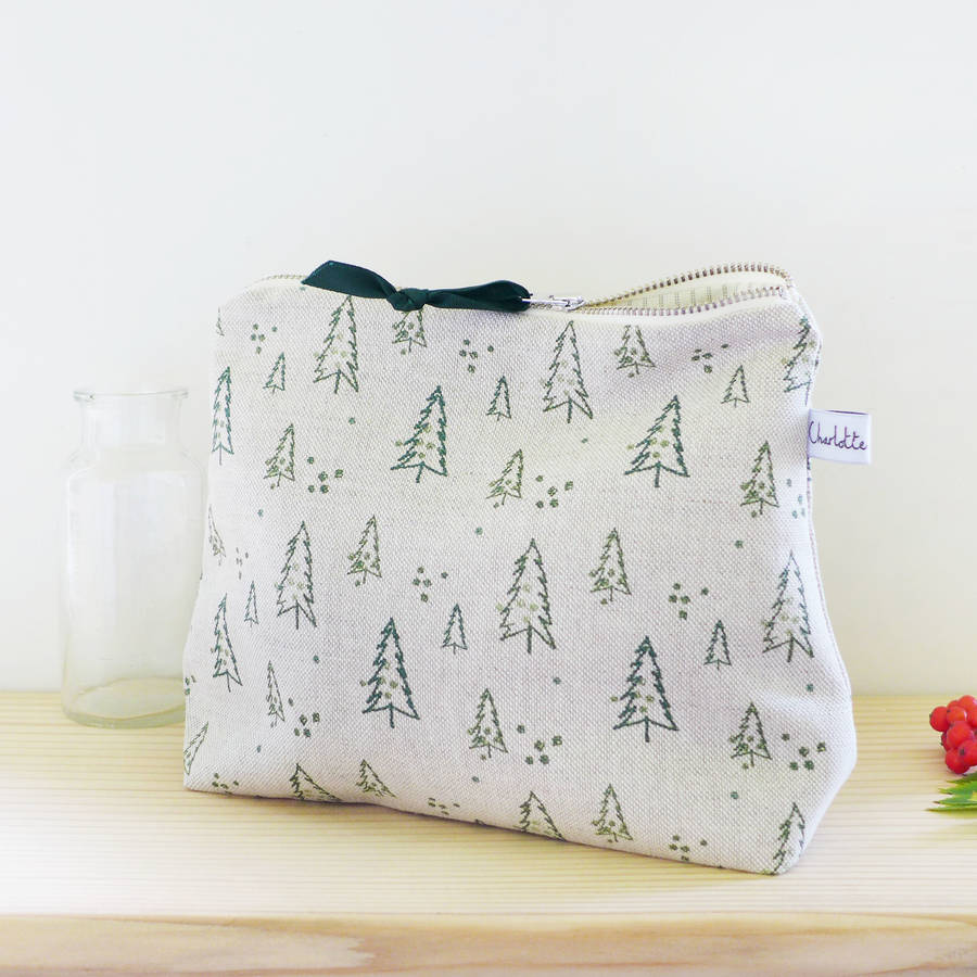 Nordic Trees Pouch By Macey nordic trees pouch by macey