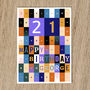 Personalised 21st Birthday Card Age And Name 2004, thumbnail 10 of 10