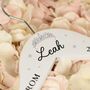 Personalised Prom Dress Diamante Embellished Hanger, thumbnail 4 of 6