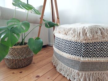 Moroccan Style Foot Stall Pouffe, 2 of 6