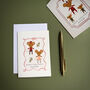 Personalised Nutcracker Mouse Christmas Card, thumbnail 5 of 8