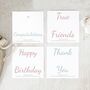 Personalised Box Slider Bracelet Rose Gold Dinky Star, thumbnail 5 of 8
