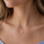 Sterling Silver Or Gold Slider Initial Letter Charm, thumbnail 7 of 7