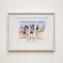 Personalised Bride And Besties Portrait – Hen Party Gift, thumbnail 7 of 11
