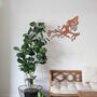 Metal Fairy, Fairy On Branch With Lantern Wall Art, thumbnail 9 of 10