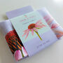 'Echinacea Echinacea' Cotton Tea Towel, thumbnail 7 of 8