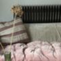 Maitri: Velvet And Linen Mattress Rose, thumbnail 7 of 11