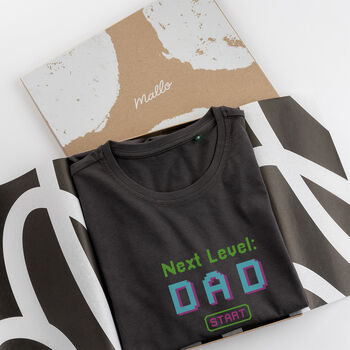 ‘Next Level Dad’ Cotton Tshirt For Gaming Lovers, 6 of 6