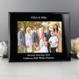 Black Glass Landscape Photo Frame 5x7, thumbnail 2 of 7