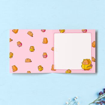 Cute Bear Love Card | Animal Greeting Card, 2 of 4