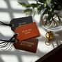 Luxury Personalised Leather Luggage Tags, thumbnail 1 of 4
