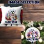 Personalised Maltese In Christmas Lights, thumbnail 3 of 10