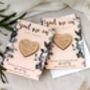 Elegant Blush Pink Save The Date Magnet, thumbnail 5 of 8