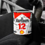 Ayrton Senna Mp4 #12 Formula Racing Car Mug, thumbnail 7 of 8