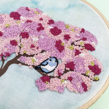 Cherry Blossom Embroidery Kit, 2 of 9