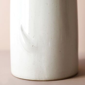 Textured Ceramic Dog Vase, 6 of 6